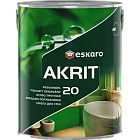 Akrit 20 моющаяся полуматовая краска